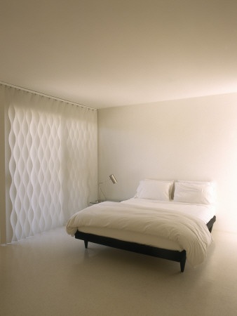 Alexander Steel Frame House, Palm Springs (1960-2) - Bedroom, Architect: Donald Wexler by Alan Weintraub Pricing Limited Edition Print image