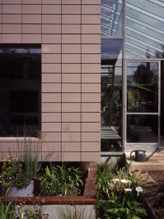 Private House Bhm, London, Glazed Courtyard And Landscaping Detail, Burd Haward Marston Architects by Charlotte Wood Pricing Limited Edition Print image