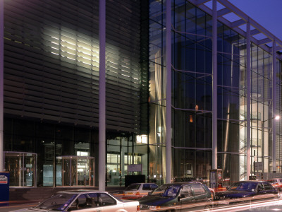 Tanaka Business School, Imperial College, London University, Night Time by Ben Luxmoore Pricing Limited Edition Print image