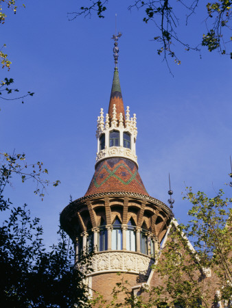 Casa Terrades 1905, Catalan And Gothic Style Influenced Building, Nicknamed ' House Of by Colin Dixon Pricing Limited Edition Print image