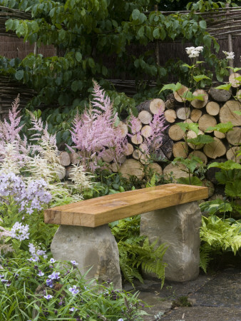 Natural Shade, 2008 Hampton Court Flower Show, England, Designer: English Heritage Gardens by G Jackson Pricing Limited Edition Print image