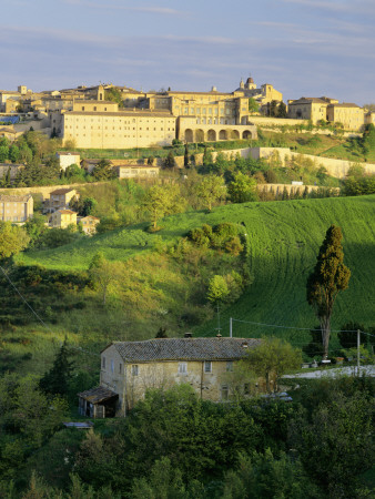 Urbino At Dawn From South East, Marche by Joe Cornish Pricing Limited Edition Print image