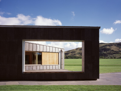 Holyrood Education Centre, Holyrood Park, Edinburgh, Scotland, Courtyard Caithness Slabs Detail by Keith Hunter Pricing Limited Edition Print image