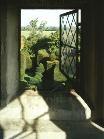 Open Window, Beckley Park, Otmoor, 16Th Century (1540) by Lucinda Lambton Pricing Limited Edition Print image