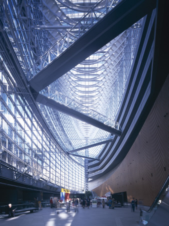 International Forum, Tokyo, 1996, Atrium, Rafael Vinoly Architects Pc by John Edward Linden Pricing Limited Edition Print image
