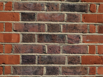 Backgrounds - Red And Black Bricks And Mortar by Natalie Tepper Pricing Limited Edition Print image