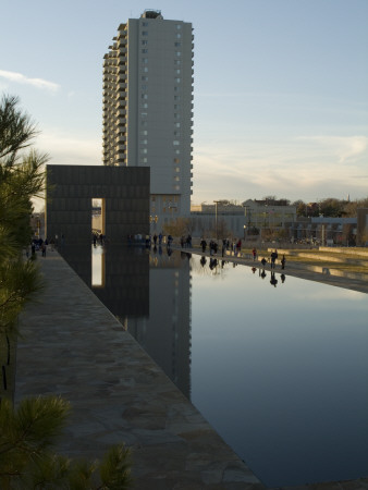 Oklahoma City National Memorial, Oklahoma City, 2000, Architect: Butzer Design Partnership by Natalie Tepper Pricing Limited Edition Print image