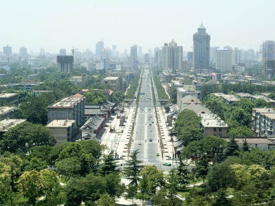 City View Xian, China by Natalie Tepper Pricing Limited Edition Print image