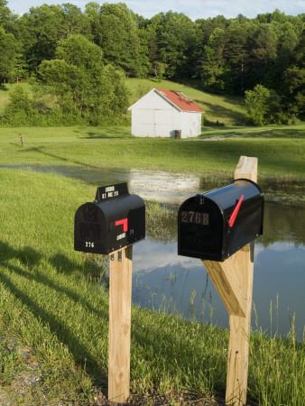 Mailboxes, Keystone, West Virginia by Natalie Tepper Pricing Limited Edition Print image