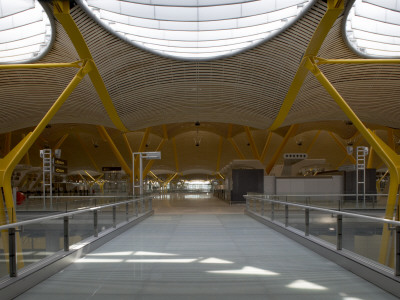 Terminal Building, Barajas Airport, Madrid, Departures, Architects: Rogers Lamela Partnership by Richard Bryant Pricing Limited Edition Print image