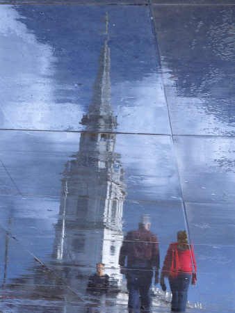 St Martin-In-The-Fields, Trafalgar Square London, Refelections, 1721-26, Architect: James Gibbs by Peter Durant Pricing Limited Edition Print image