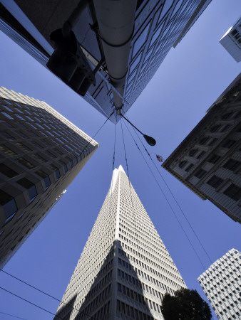 Skyscrapers, San Francisco by Ralph Richter Pricing Limited Edition Print image