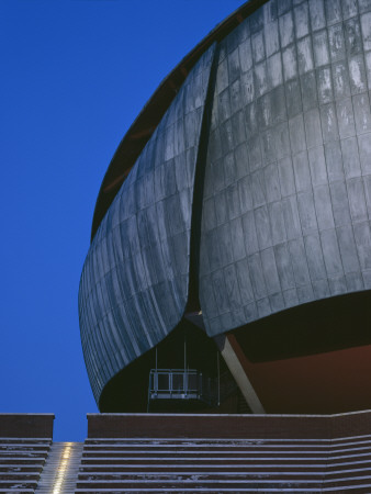 Auditorium, Parco Della Musica, Rome, 1997-2002, Detail Of Roof And Amphitheatre by Richard Bryant Pricing Limited Edition Print image