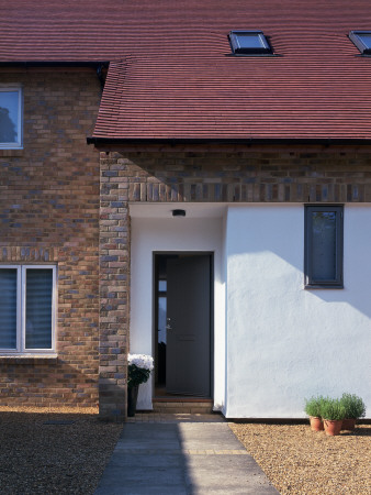 Private House In Cobham - Outside Front Door, Architect: Chris Rudolf by Richard Bryant Pricing Limited Edition Print image