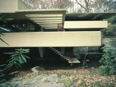 Fallingwater, Bear Run, Pennsylvania, Exterior, Architect: Frank Lloyd Wright by Richard Bryant Pricing Limited Edition Print image