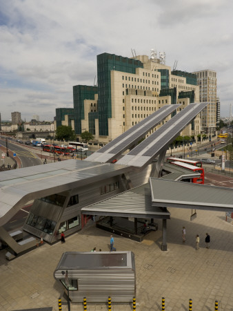 Vauxhall Cross Bus Station And M16 Hq London 2005, Architect: Arup Associates by Timothy Pike Pricing Limited Edition Print image