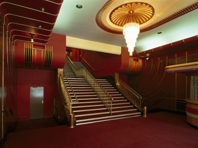 Camden Parkway Cinema, 14 Parkway, Camden Town, London, Art Deco Lobby Interior, Owned By Odeon by Richard Waite Pricing Limited Edition Print image