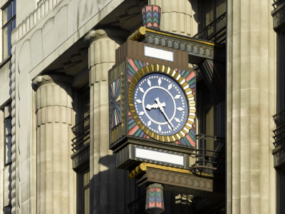 Art Deco Clock, Fleet Street, London by Richard Bryant Pricing Limited Edition Print image