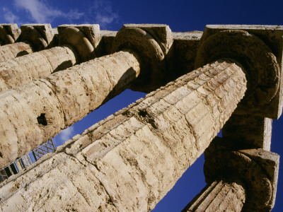 Temple Of Hera, Paestum, Campania, Italy 550 Bc by Robert O'dea Pricing Limited Edition Print image