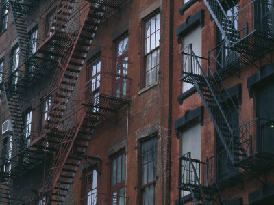 Brick High Rise Buildings, So-Ho, Manhattan, New York City, Early 20Th Century by Will Pryce Pricing Limited Edition Print image