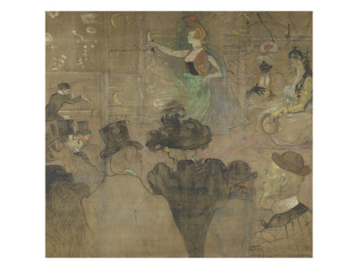 Panneau Pour La Baraque De La Goulue, À La Foire Du Trône À Paris by Henri De Toulouse-Lautrec Pricing Limited Edition Print image