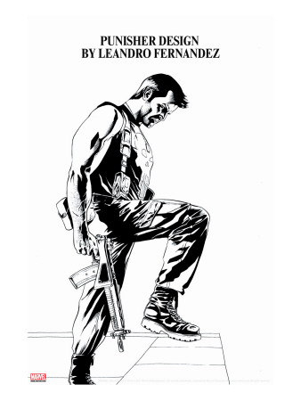 The Punisher Max Hc Tpb: Punisher by Fernandez Leandro Pricing Limited Edition Print image