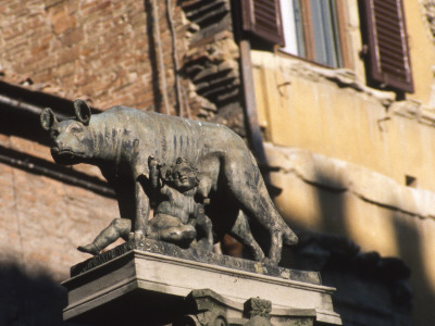 Romulus And Remus, Siena by Eloise Patrick Pricing Limited Edition Print image