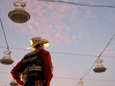 Kershaw And Lights, Santa Barbara Rodeo by Eloise Patrick Pricing Limited Edition Print image