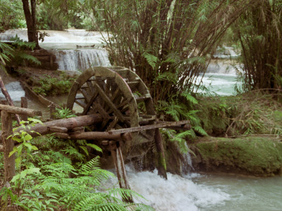 Waterwheel, Laos by Eloise Patrick Pricing Limited Edition Print image