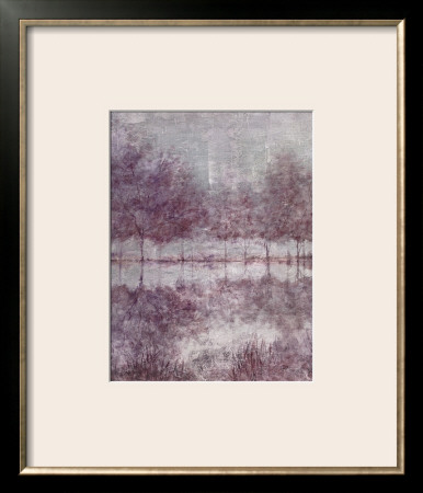Shimmering Plum Landscape I by Jill Schultz Mcgannon Pricing Limited Edition Print image