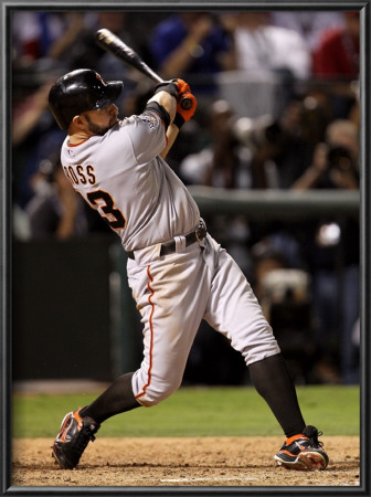 San Francisco Giants V Texas Rangers, Game 3: Cody Ross by Ronald Martinez Pricing Limited Edition Print image