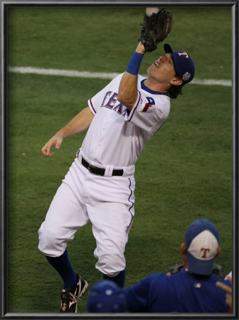 San Francisco Giants V Texas Rangers, Game 3: Ian Kinsler by Doug Pensinger Pricing Limited Edition Print image