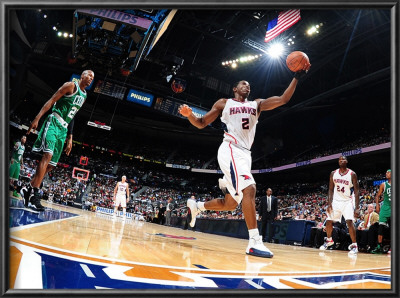 Boston Celtics V Atlanta Hawks: Joe Johnson by Scott Cunningham Pricing Limited Edition Print image