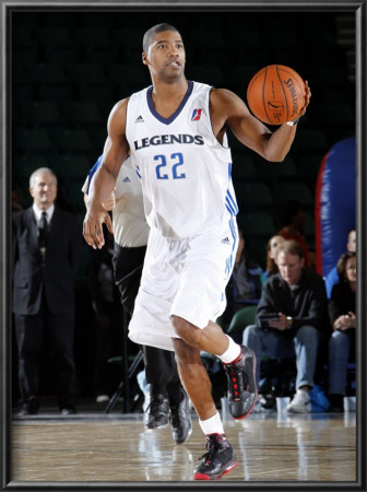 Austin Toros V Texas Legends: Reece Gaines by Layne Murdoch Pricing Limited Edition Print image