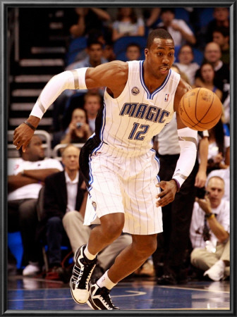 Philadelphia 76Ers V Orlando Magic: Dwight Howard by Sam Greenwood Pricing Limited Edition Print image