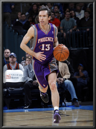 Phoenix Suns V Oklahoma City Thunder: Steve Nash by Layne Murdoch Pricing Limited Edition Print image