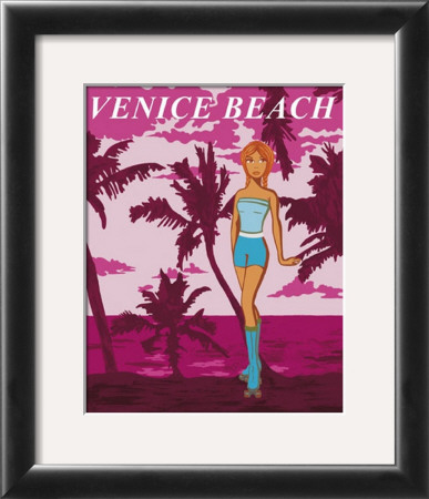 Venice Beach Girl by Clara Almeida Pricing Limited Edition Print image