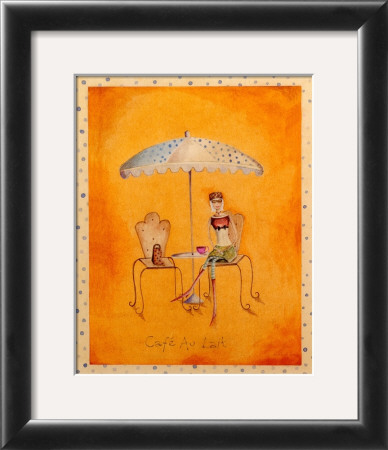 Cafe Au Lait by Debbie Taylor-Kerman Pricing Limited Edition Print image