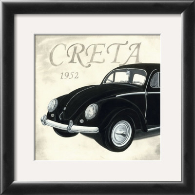 Black Volkswagon Bug by Lucciano Simone Pricing Limited Edition Print image