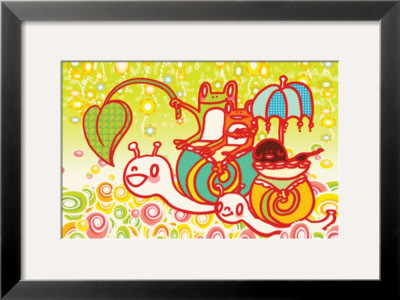 Snail Ride by Minoji Pricing Limited Edition Print image