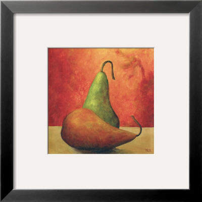 Pair Of Pears by Marie-Louise Mchugh Pricing Limited Edition Print image