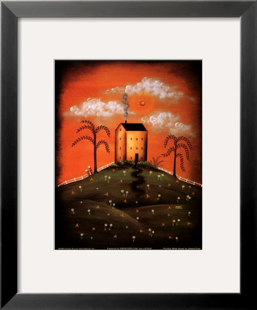 Primitive White House by Jessica Fries Pricing Limited Edition Print image