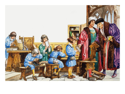 Schooldays Of The Past by Peter Jackson Pricing Limited Edition Print image