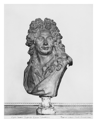 Bust Of Gerard Audran by Antoine Coysevox Pricing Limited Edition Print image