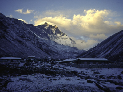 Mountain Valley Sunset, Nepal by Michael Brown Pricing Limited Edition Print image