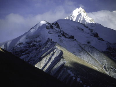 Cloudy Shadows On Mountain Ridge, Tibet by Michael Brown Pricing Limited Edition Print image