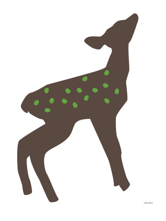 Green Fawn by Avalisa Pricing Limited Edition Print image