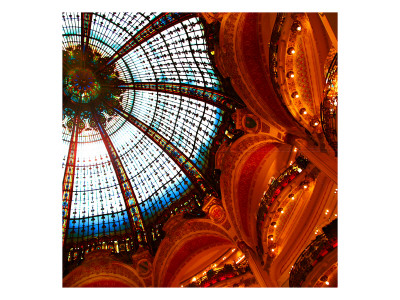 Galleries Lafayette Ceiling, Paris by Tosh Pricing Limited Edition Print image