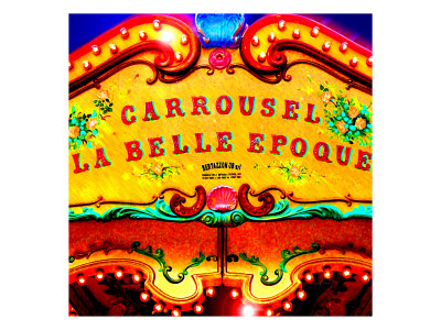 Carrousel Belle Epoque, Paris by Tosh Pricing Limited Edition Print image