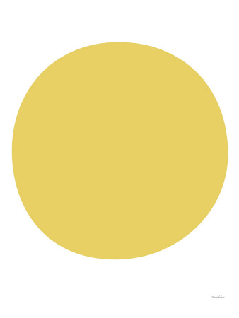 Yellow Circle by Avalisa Pricing Limited Edition Print image